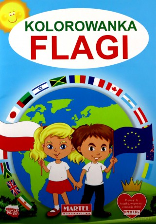 Flagi. Kolorowanka - Katarzyna Ratajszczak [KSIĄŻKA]