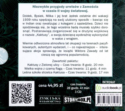 Kaktusy z Zielonej ulicy - Wiktor Zawada [AUDIOBOOK]