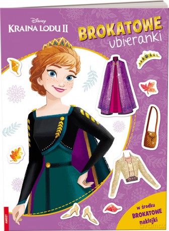 Kraina Lodu 2 Brokatowe ubieranki SDLB-9102 [KSIĄŻKA]