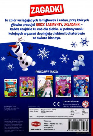 Kraina lodu Zagadki ZAG-9101 [KSIĄŻKA]