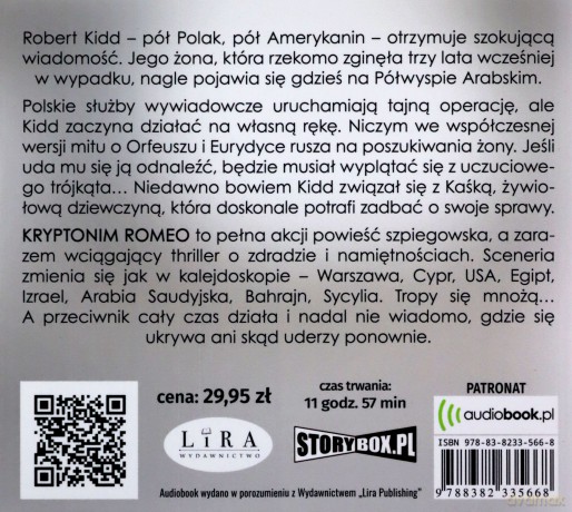 Kryptonim Romeo - Wojciech Nerkowski [AUDIOBOOK]