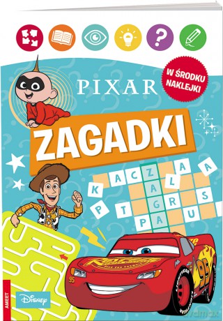 Mix pixar Zagadki ZAG-9102 [KSIĄŻKA]