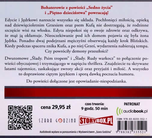 Rudy warkocz. Ślady (Tom 2) - Katarzyna Kielecka [AUDIOBOOK]