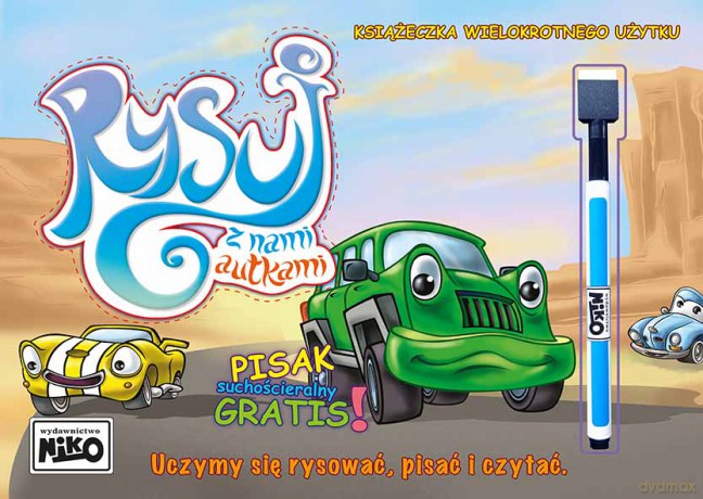 Rysuj z nami autkami - Krzysztof Kopeć [KSIĄŻKA]