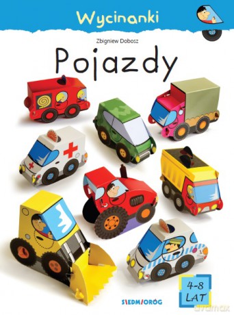 Wycinanki pojazdy - Zbigniew Dobosz [KSIĄŻKA]