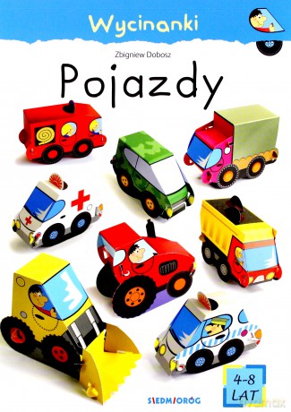 Wycinanki pojazdy - Zbigniew Dobosz [KSIĄŻKA]