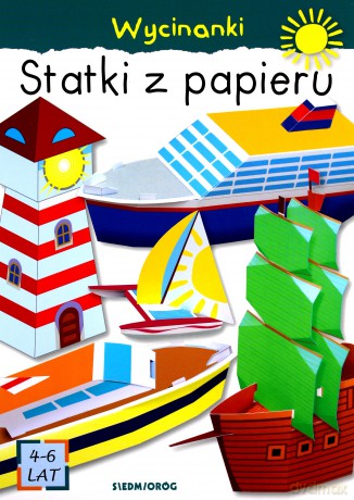 Wycinanki statki z papieru - Zbigniew Dobosz [KSIĄŻKA]