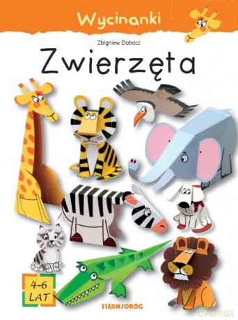 Wycinanki zwierzęta - Zbigniew Dobosz [KSIĄŻKA]