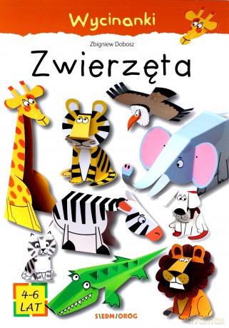 Wycinanki zwierzęta - Zbigniew Dobosz [KSIĄŻKA]