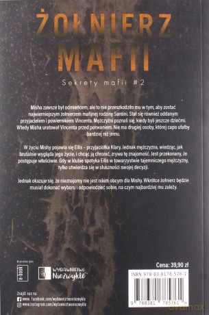 Żołnierz mafii. Sekrety mafii (Tom 2) - Julita Sarnecka [KSIĄŻKA]