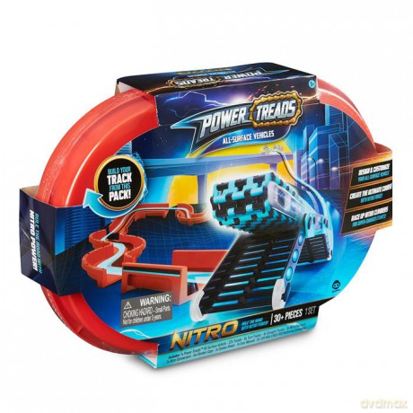 Power Treads Nitro Pojazd i tor wyścigowy