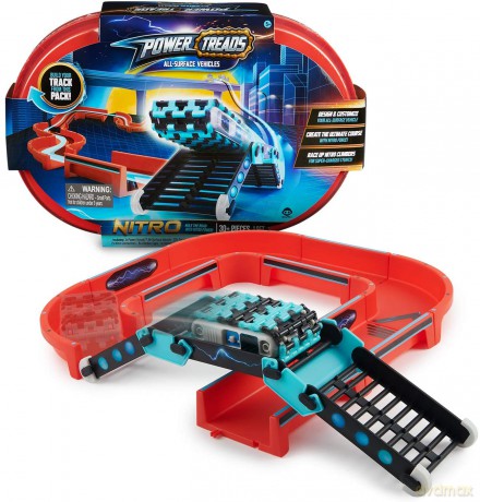 Power Treads Nitro Pojazd i tor wyścigowy