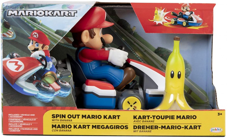 Super Mario Obracający się gokart