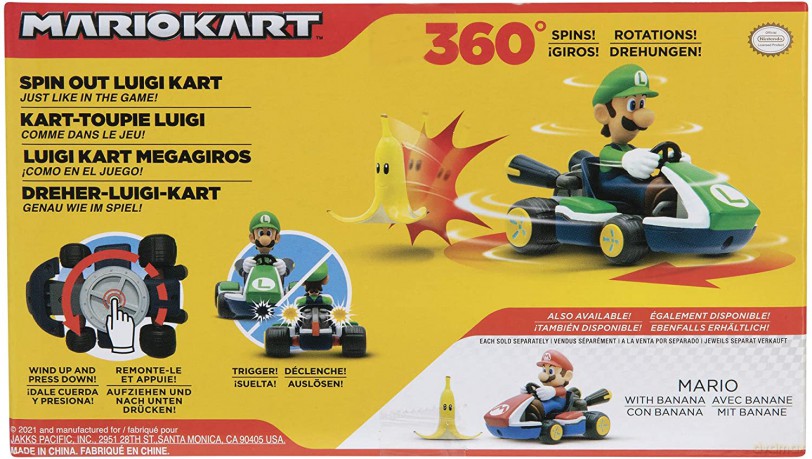 Super Mario Obracający się gokart