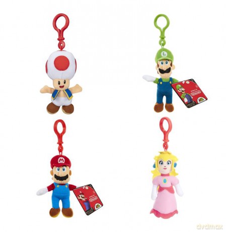 Super Mario Pluszowe breloczki S2