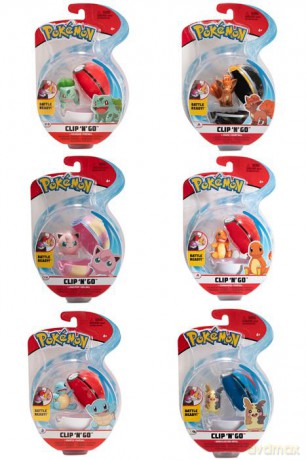 Pokemon - Poke Ball Clip N Go Asst. Seria 8