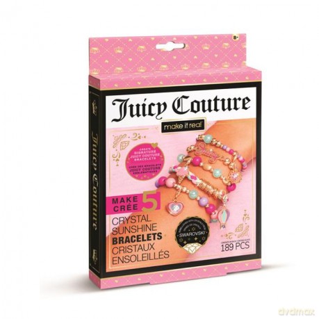Make it Real Zestaw do tworzenia bransoletek Juicy Mini Crystal Sunshine