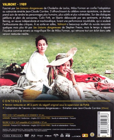 Valmont [Blu-Ray]+[DVD]