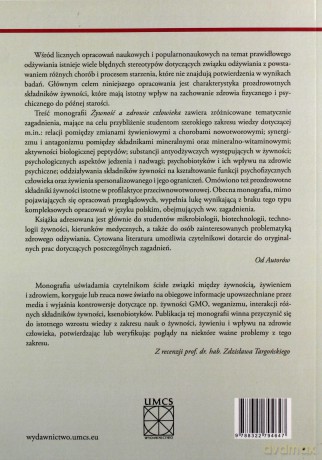 Żywność a zdrowie człowieka - Jan Fiedurek [KSIĄŻKA]