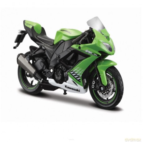 Model Motocykl Kawasaki Ninja ZX-10R z podstawką