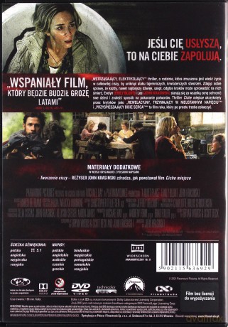 Ciche miejsce [DVD]