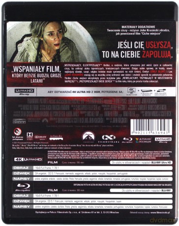 Ciche miejsce [Blu-Ray 4K]+[Blu-Ray]