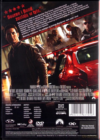 Jack Reacher: Jednym strzałem [DVD]