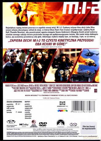 Mission: Impossible 2 [DVD]
