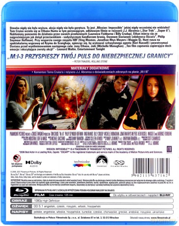 Mission: Impossible 3 [Blu-Ray]