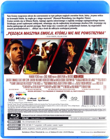Mission: Impossible [Blu-Ray]
