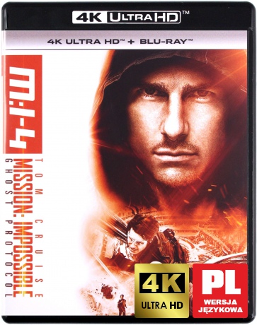 Mission: Impossible 4 - Ghost Protocol [Blu-Ray 4K]+[Blu-Ray]