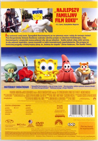 SpongeBob: Na suchym lądzie [DVD] 