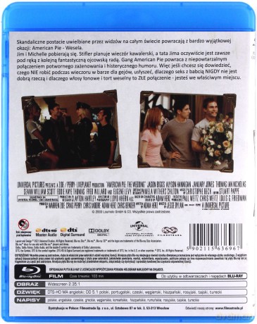 American Pie: Wesele (Platinum Collection) [Blu-Ray]