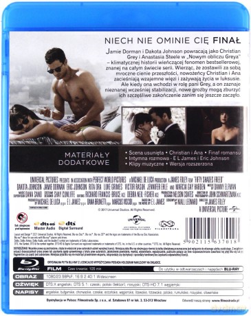 Nowe oblicze Greya (Platinum Collection) [Blu-Ray]