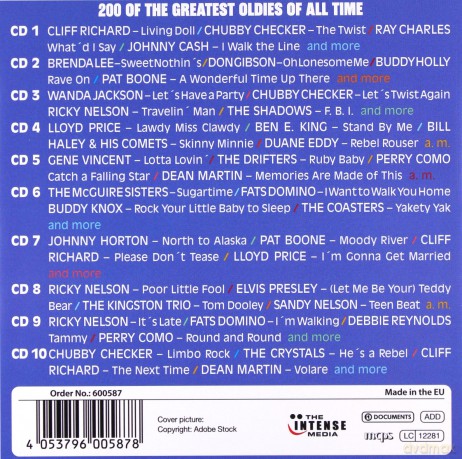 Cliff Richard Buddy Holly Elvis Presley: Oldie Box [10CD]