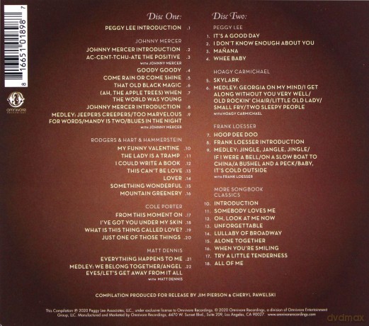 Peggy Lee: Something Wonderful (digipack) [2CD]