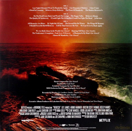 Clint Mansell: Rebecca soundtrack [2xWinyl]