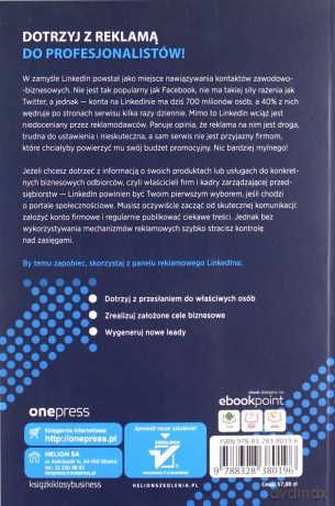 Skuteczna reklama na LinkedInie - Artur Jabłoński [KSIĄŻKA]
