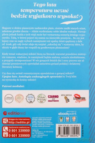 Upojne lato. Antologia wakacyjnych opowieści - Opracowanie zbiorowe [KSIĄŻKA]