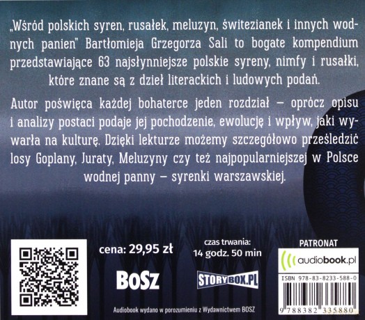 Wśród polskich syren, rusałek, meluzyn, świtezianek i innych wodnych panien - Bartłomiej Grzegorz Sala [AUDIOBOOK]