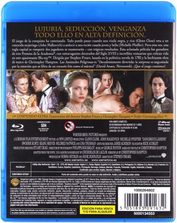 Dangerous Liaisons (Niebezpieczne związki) [Blu-Ray]