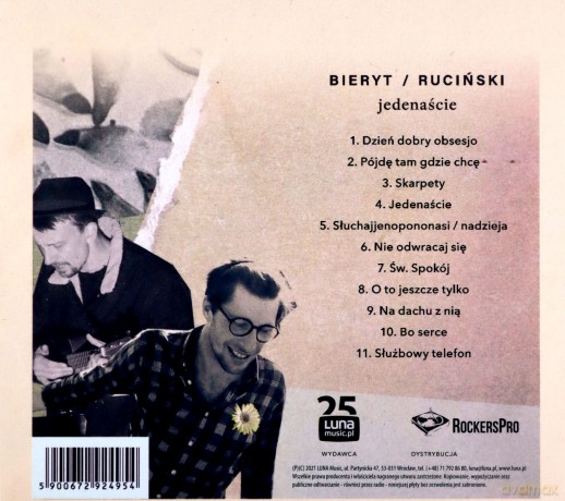 Bieryt/Ruciński: jedenaście (digipack) [CD]