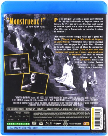 Young Frankenstein (Młody Frankenstein) [Blu-Ray]