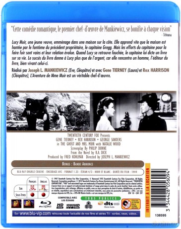 The Ghost and Mrs. Muir (Duch i pani Muir) [Blu-Ray]