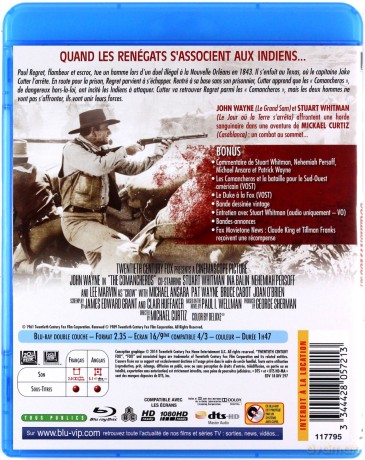 The Comancheros (W kraju Komanczów) [Blu-Ray]