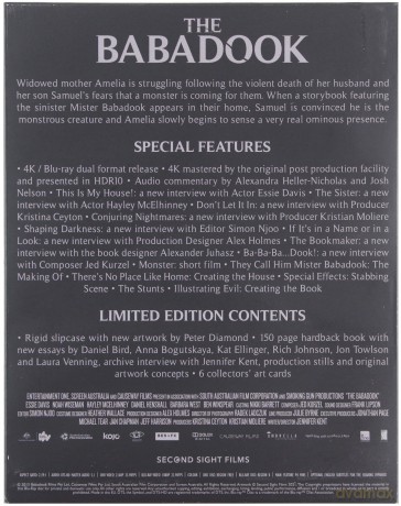 The Babadook [Blu-Ray 4K]+[Blu-Ray]