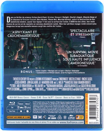 Underwater (Głębia strachu) [Blu-Ray]