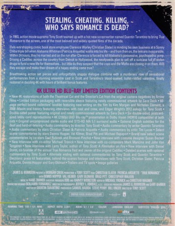 True Romance (Prawdziwy romans) [Blu-Ray 4K]+[Blu-Ray]