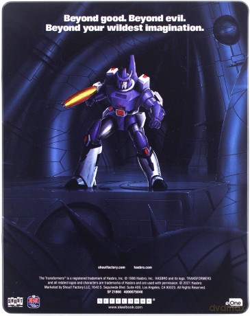 The Transformers: The Movie (steelbook) [Blu-Ray 4K]+[Blu-Ray]