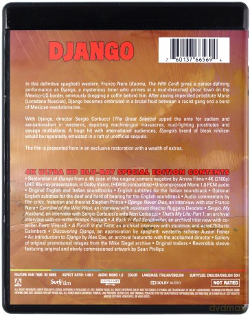 Django [Blu-Ray 4K]